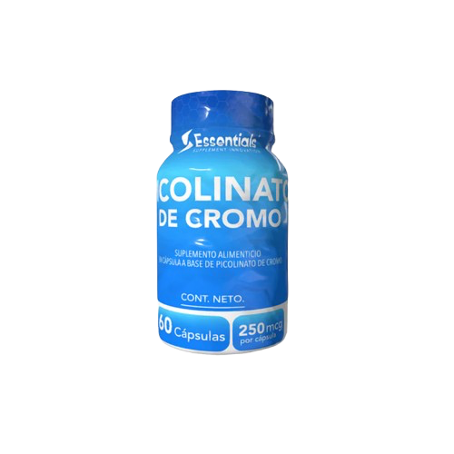 ESSENTIALS | Picolinato De Cromo | 60 CAP