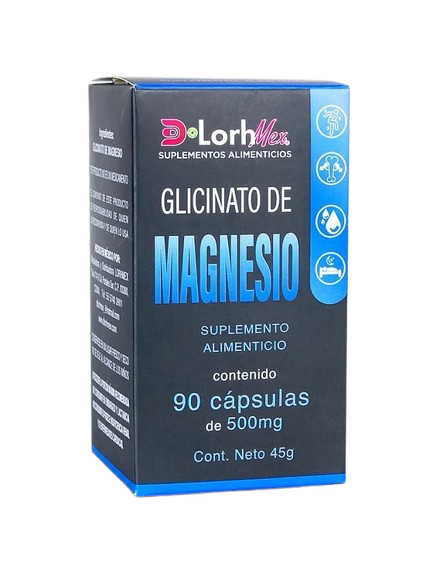 D Lorh Mex | Glicinato De Magnesio | 90 Cap