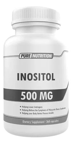PURE NUTRITION | INOSITOL 500MG | 360 CAP
