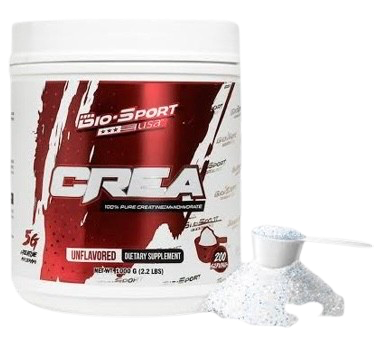 BIO-SPORT | Creatina Monohidratada | 200 SERV