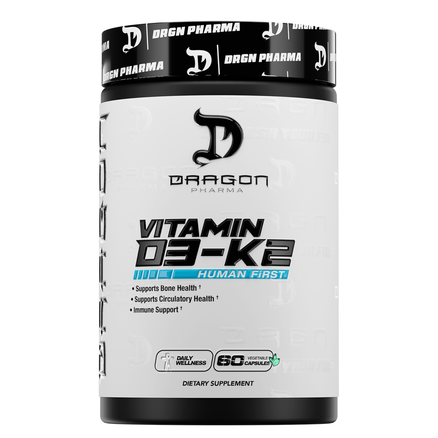 DRAGON PHARMA | Vitamin D3 - K2 | 60 CAPS