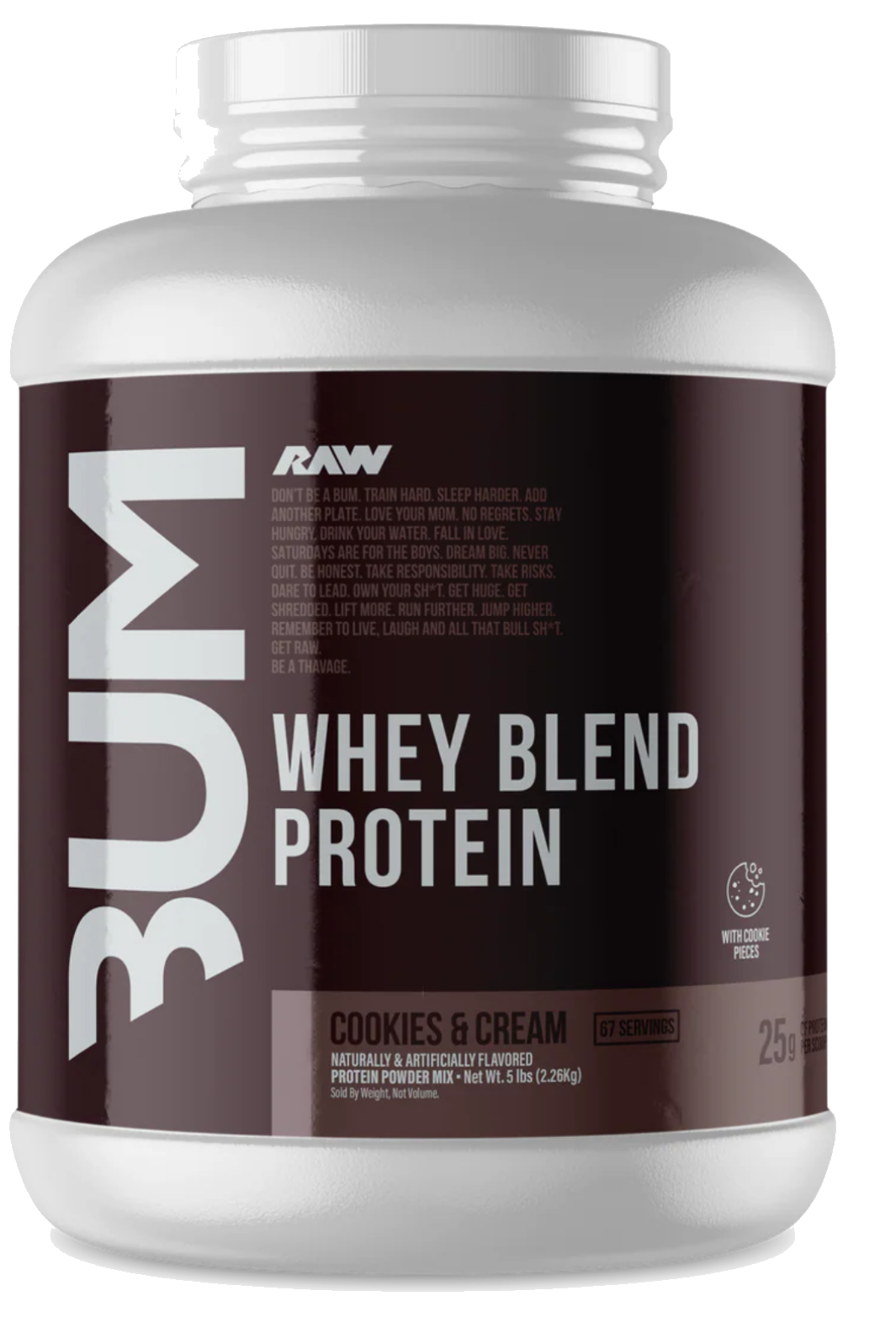 RAW CBUM | Whey Protein | 5 LBS