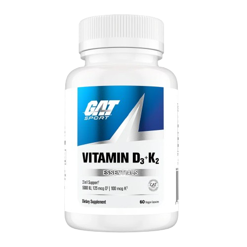 GAT | VITAMINA D3 + K2 | 60 CAPS