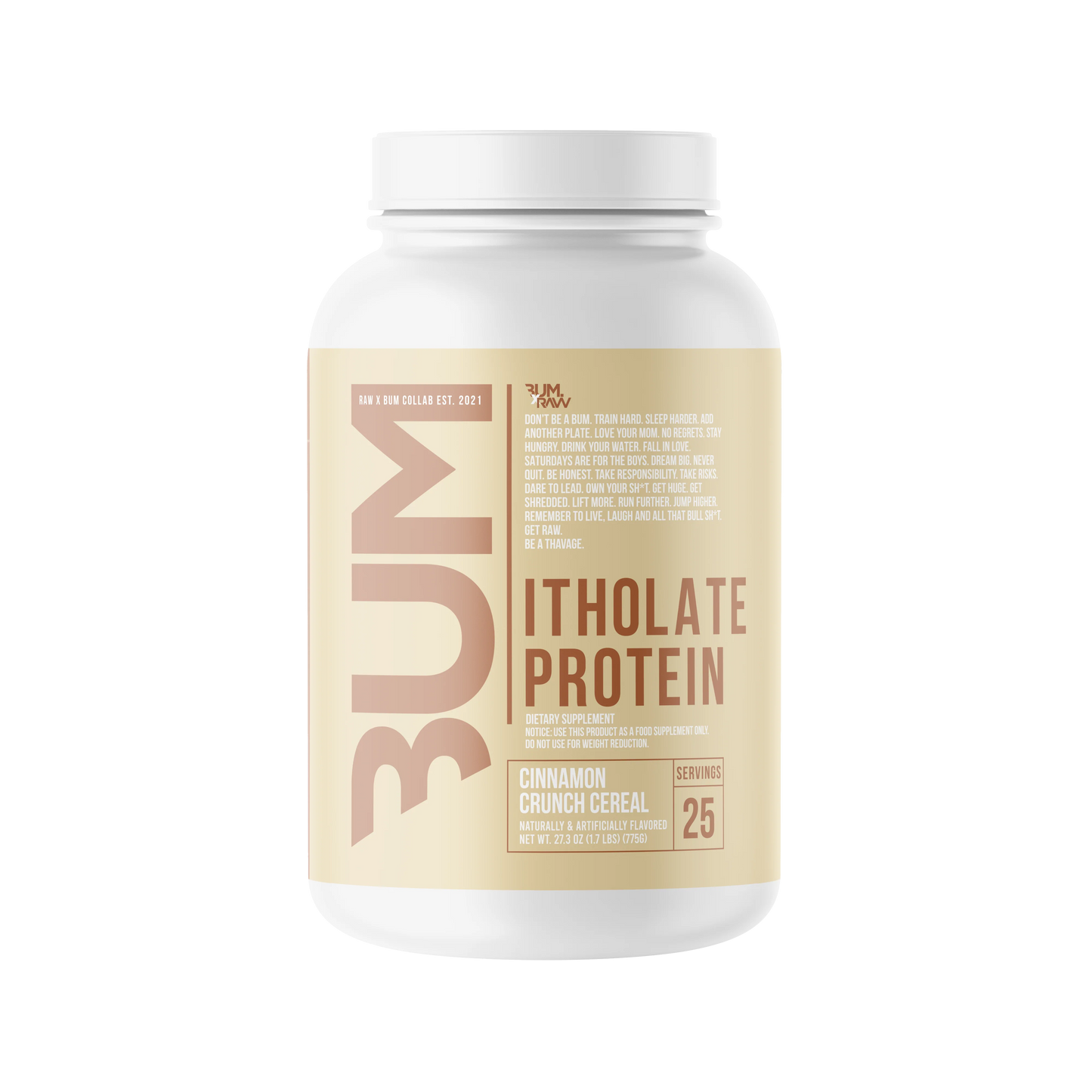 RAW CBUM | Itholate Protein | 2LBS