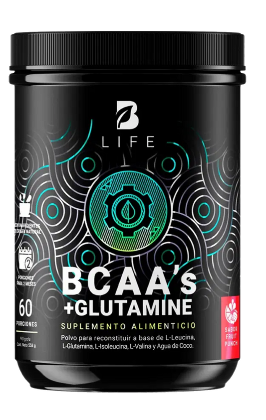 BLIFE | BCAA'S + Glutamina | 60 SERV