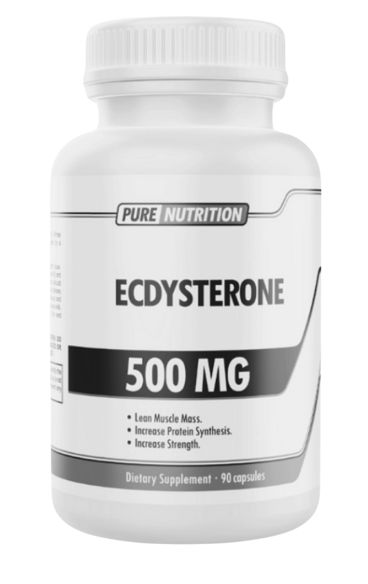PURE NUTRITION| | Ecdysterone 500mg | 90 CAPS