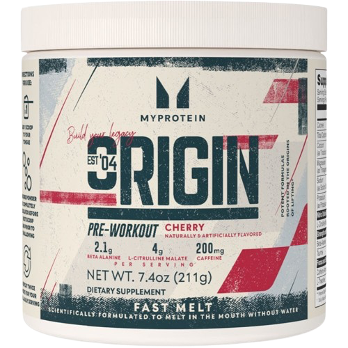 MYPROTEIN | ORIGIN Pre-Workout DRY SCOOP | 18 SERV