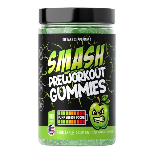 SMASH | Pre-Workout Gummies