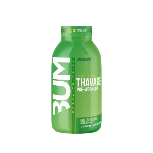 RAW CBUM | Thavage RTD Pre-Workout | 357 ML