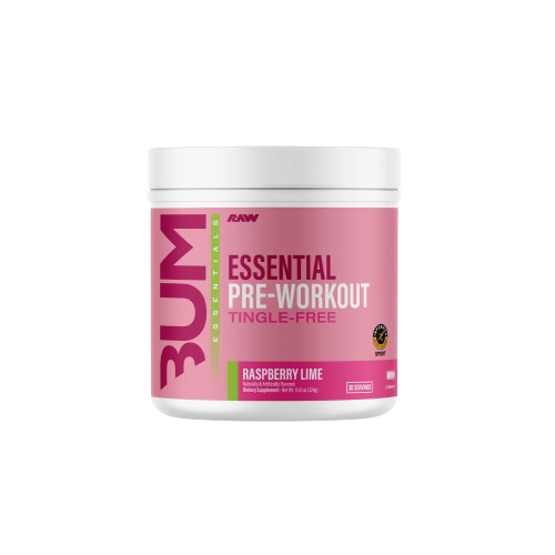 RAW CBUM | Essential Pre-Workout Tingle-Free | 30 SERV