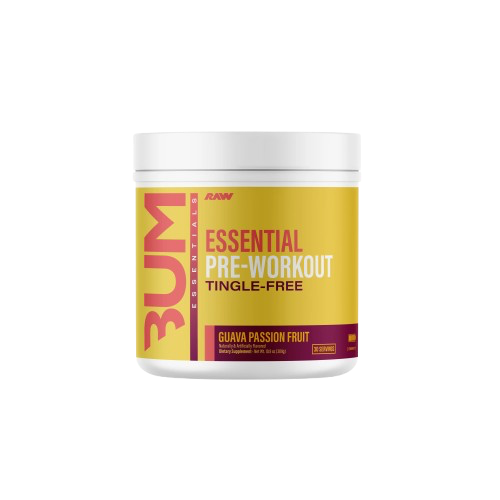 RAW CBUM | Essential Pre-Workout Tingle-Free | 30 SERV