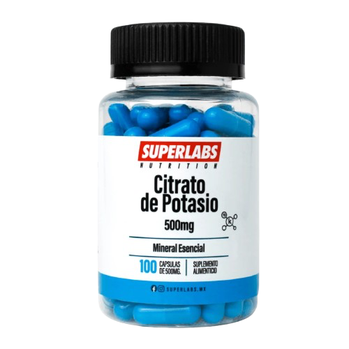 SUPERLABS | Citrato de Potasio | 100 CAPS
