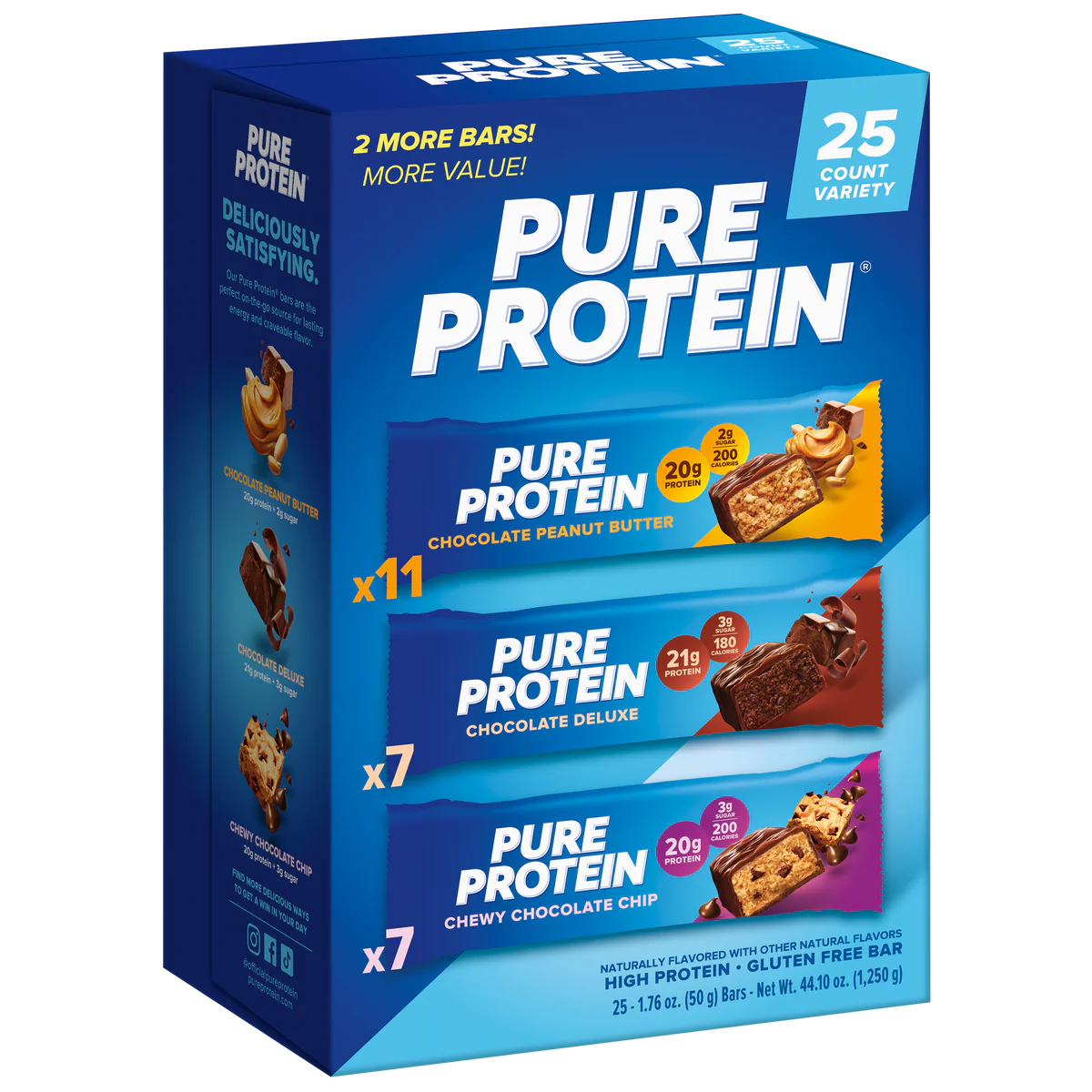PURE PROTEIN | Caja variada | 25 PZS