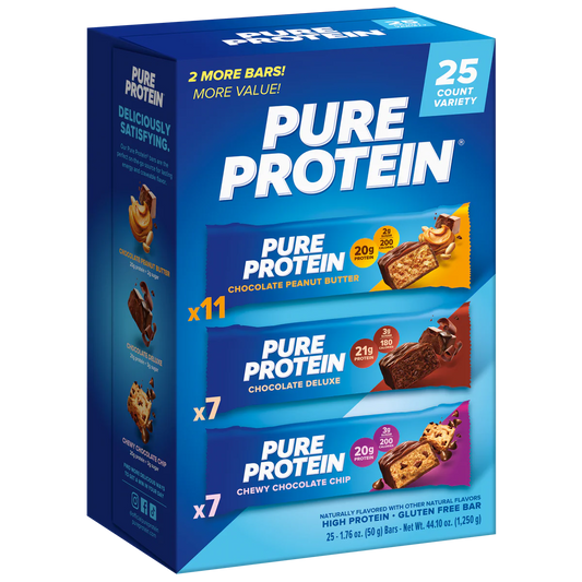 PURE PROTEIN | Caja variada | 25 PZS