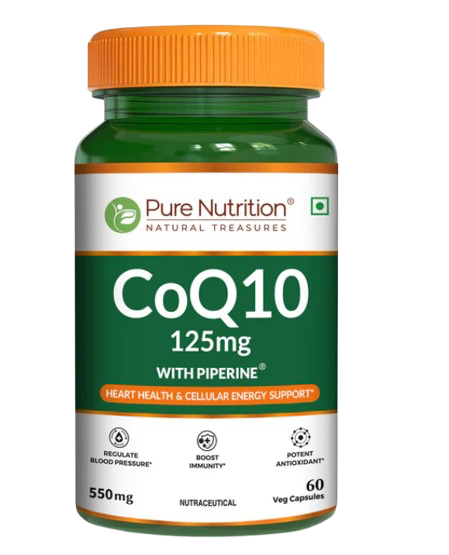 PURE NUTRITION | Coenzima Q10 | 120 CAP