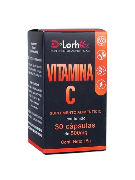 D Lorh Mex | Vitamina C | 30 CAP