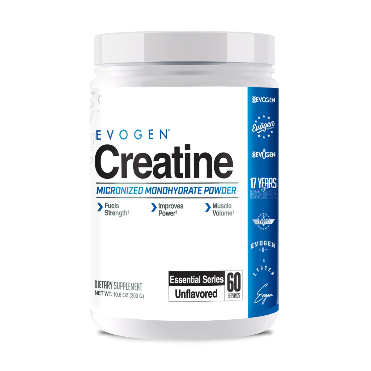 EVOGEN | Creatina Monohidratada | 60 SERV