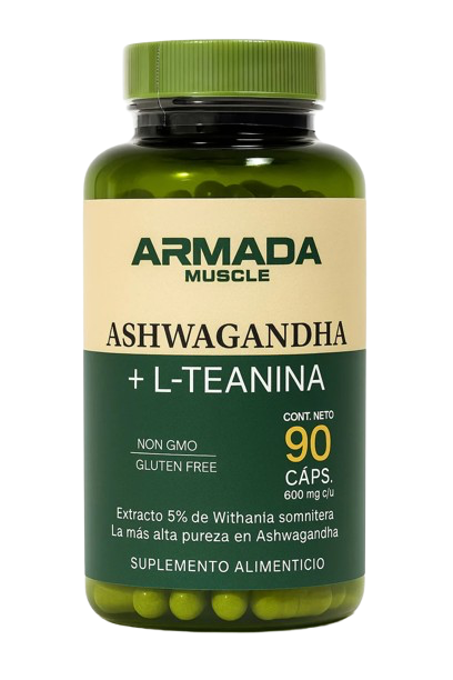 ARMADA MUSCLE | ASHWAGANDHA + L-TEANINA | 90 caps