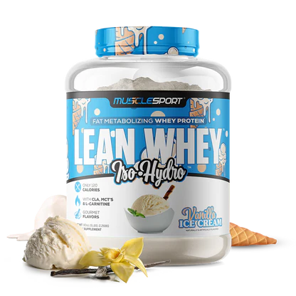 MUSCLESPORT | Lean Whey Iso-Hydro | 5 LBS
