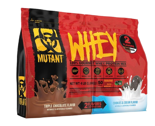 MUTANT | Whey Protein | 4 LB | Doble Sabor