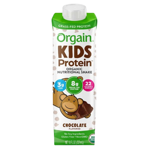 ORGAIN | Kids Protein Shake RTD | Chocolate | 237 ML