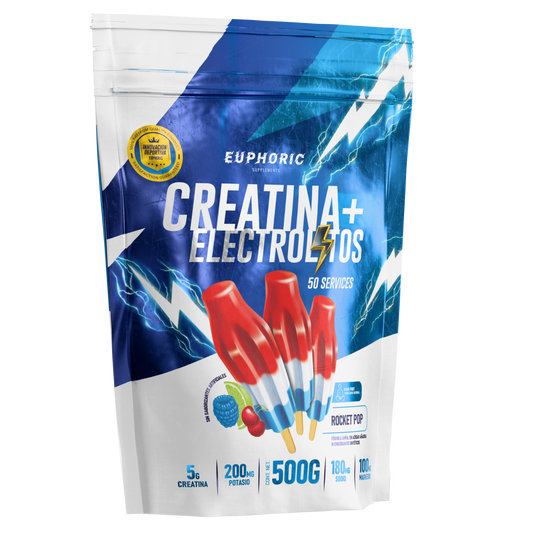 EUPHORIC | Creatina + Electrolitos | 50 SERV