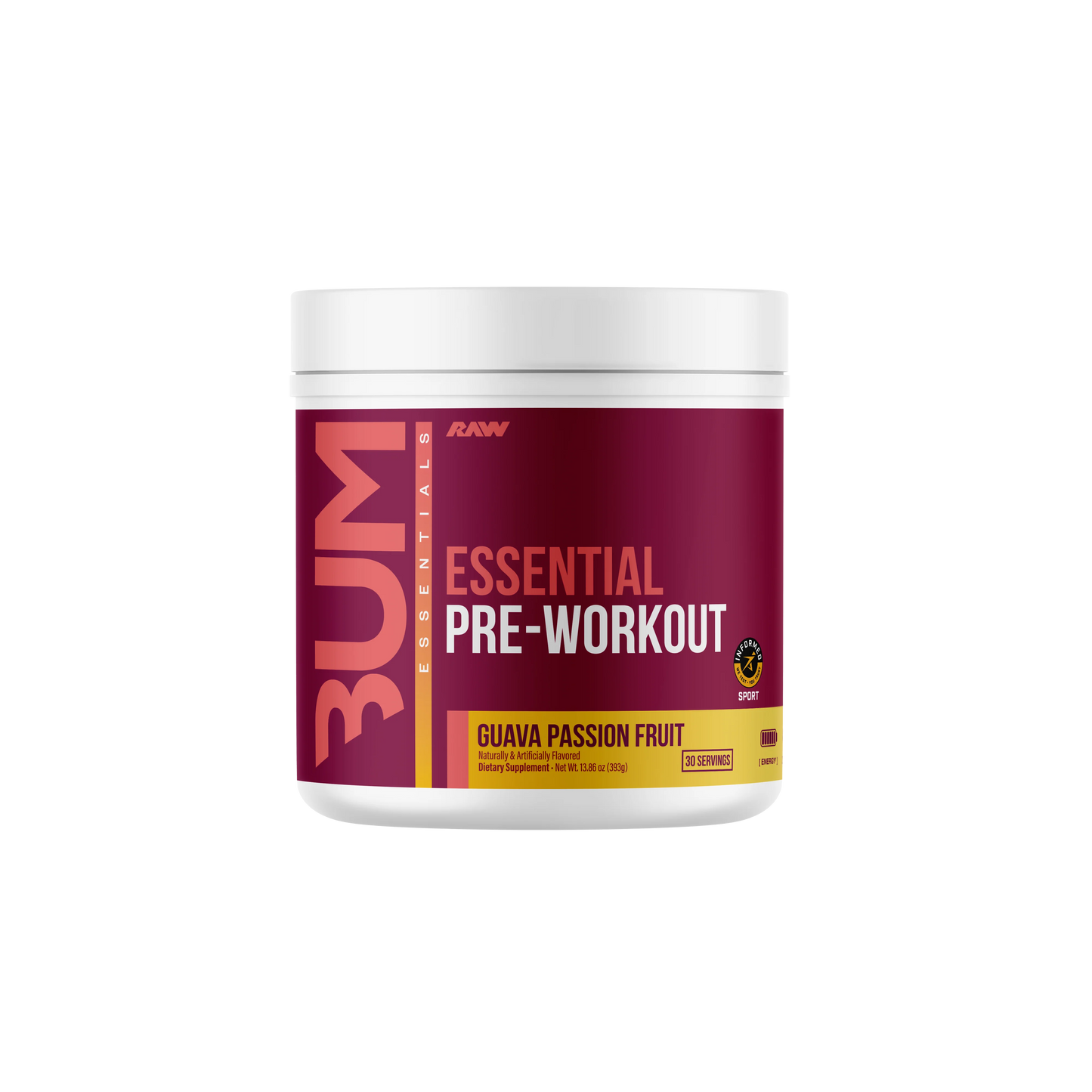 RAW CBUM | Essential Pre-Workout | 30 Serv