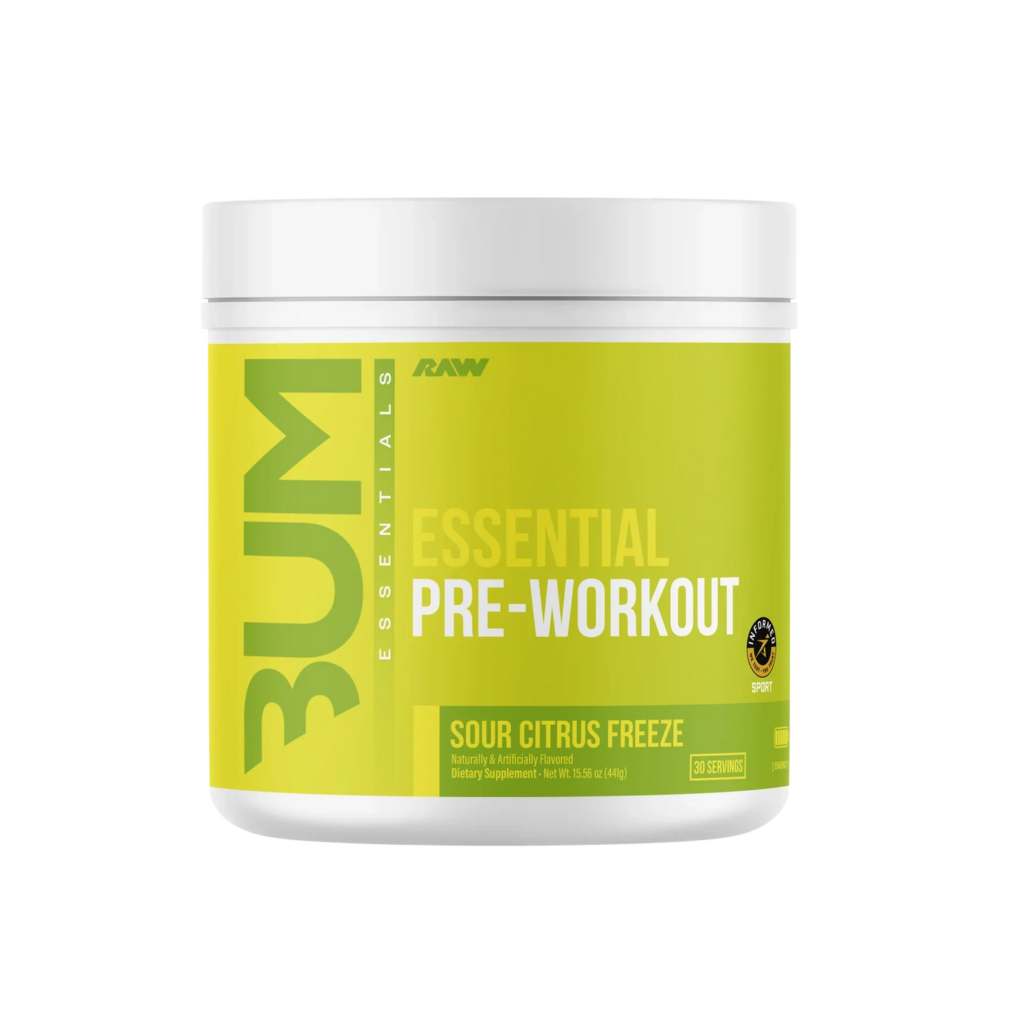 RAW CBUM | Essential Pre-Workout | 30 Serv