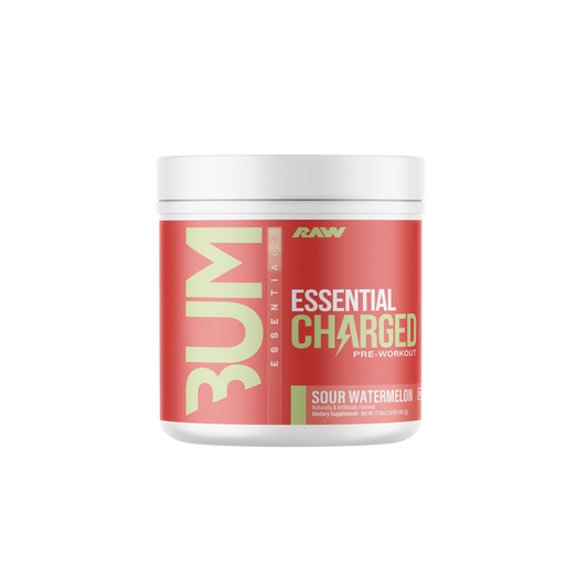 RAW CBUM | Essential Charged Pre-Workout | 25 Serv