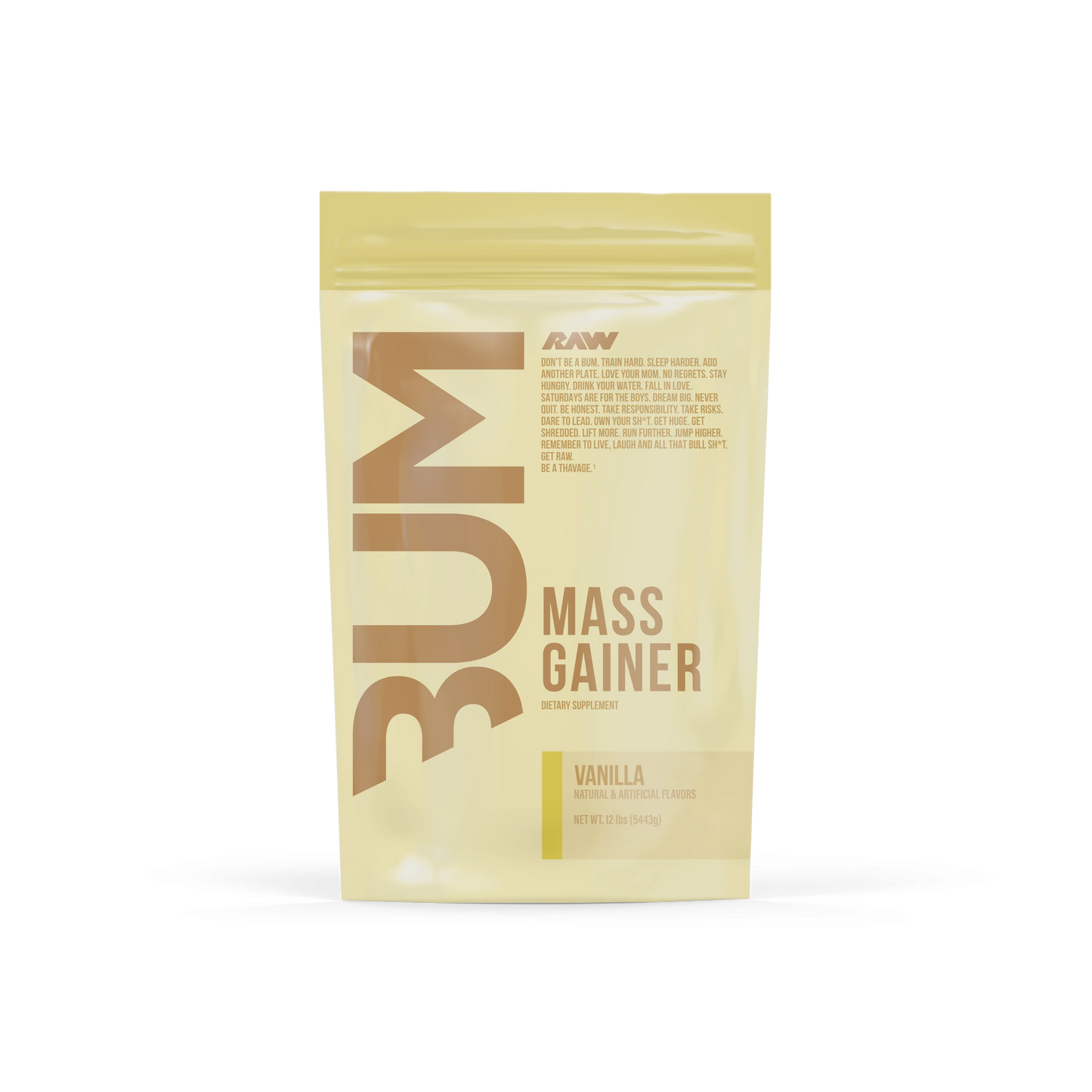 RAW CBUM | MASS GAINER | 12 LB