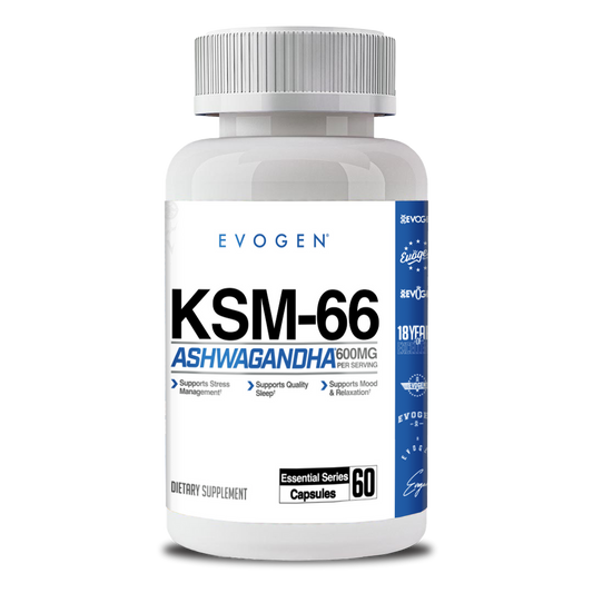 EVOGEN | ASHWAGANDHA KSM-66 | 60 CAPS