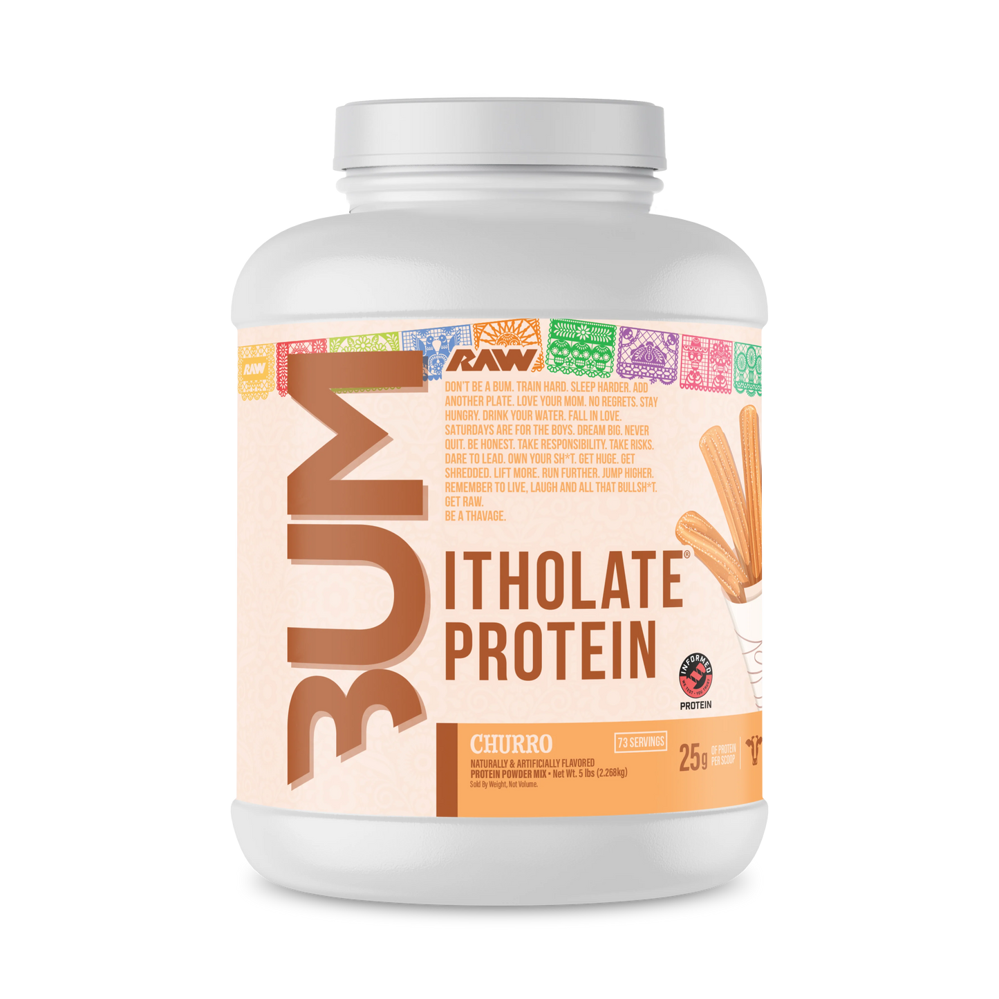 RAW CBUM | Itholate Protein | 5 LBS