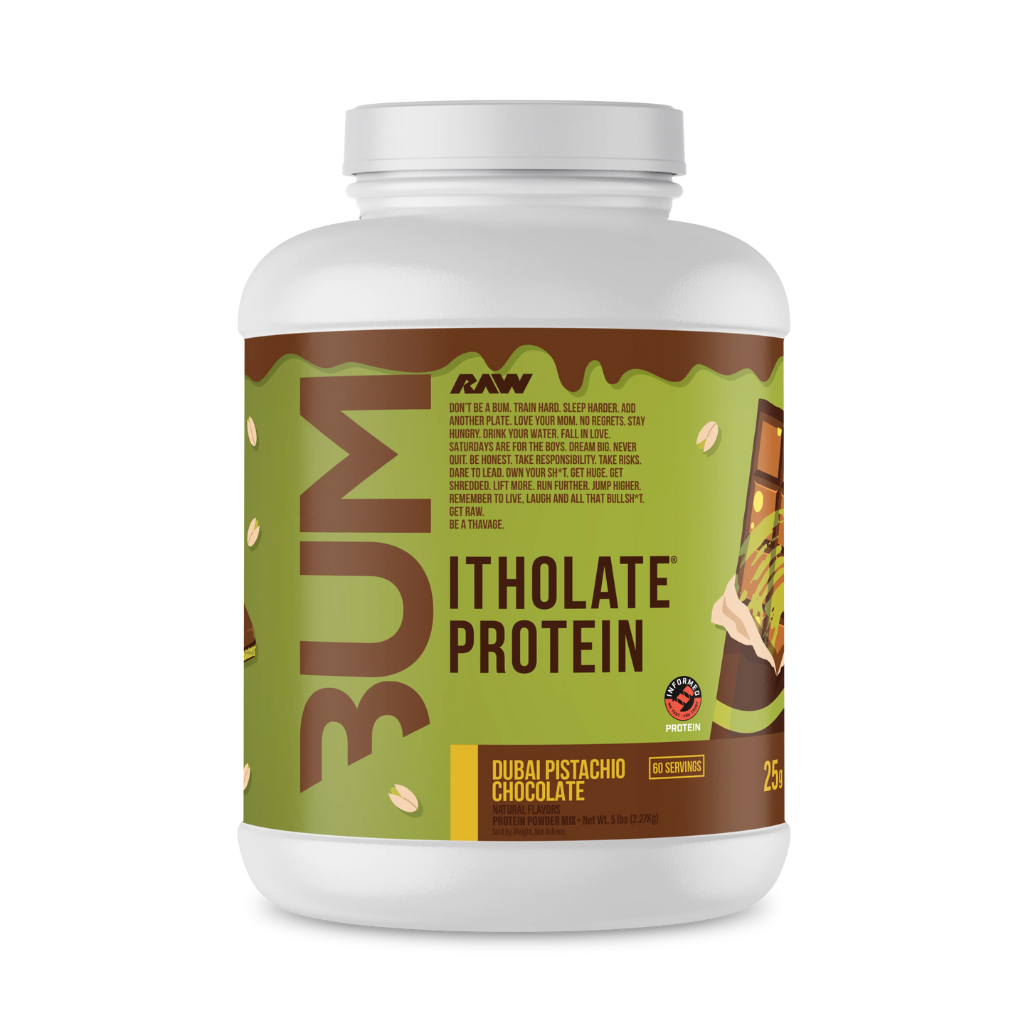 RAW CBUM | Itholate Protein | 5 LBS