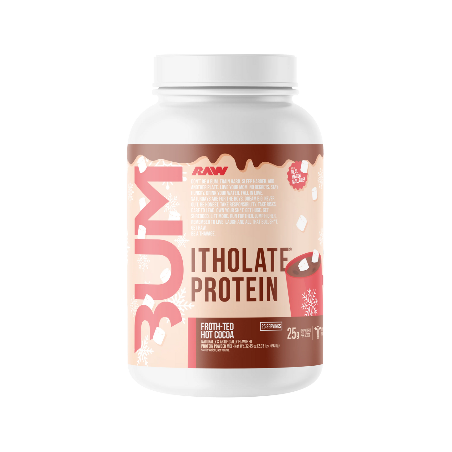 RAW CBUM | Itholate Protein | 2LBS