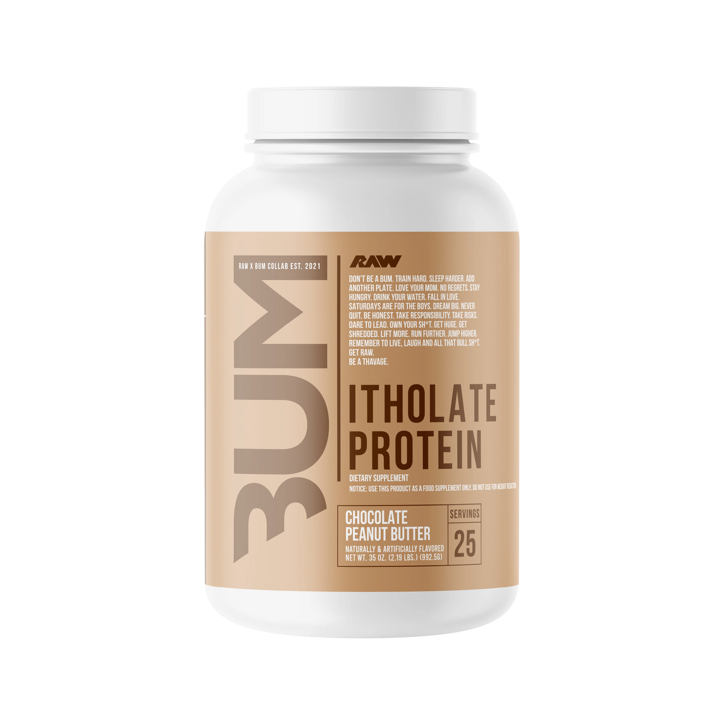 RAW CBUM | Itholate Protein | 2LBS