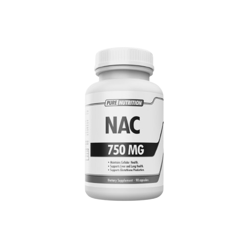 PURE NUTRITION | NAC | 750mg | 90 CAPS