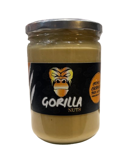 GORILLA NUTS | Crema de Cacahuate 100% Natural 500g