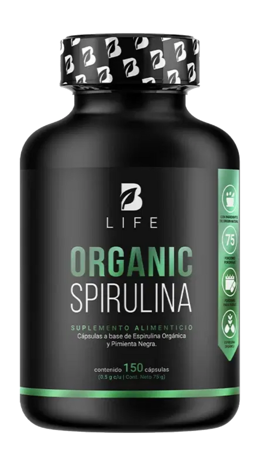 BLIFE | Espirulina Orgánica | 150 CAP